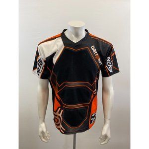 Nerf Dart Tag Competition Jersey Shirt Size Medium V Neck Short Sleeve